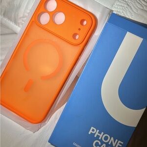 I phone 17 pro maxOrange Phone Case